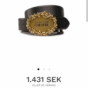 Versace bälte storlek 90 helt oanvänd - Helt oanvänd säljs pågrund av fel storlek 