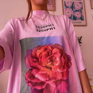 Oversized t-shirt - Oversized rosa t-shirt från asos