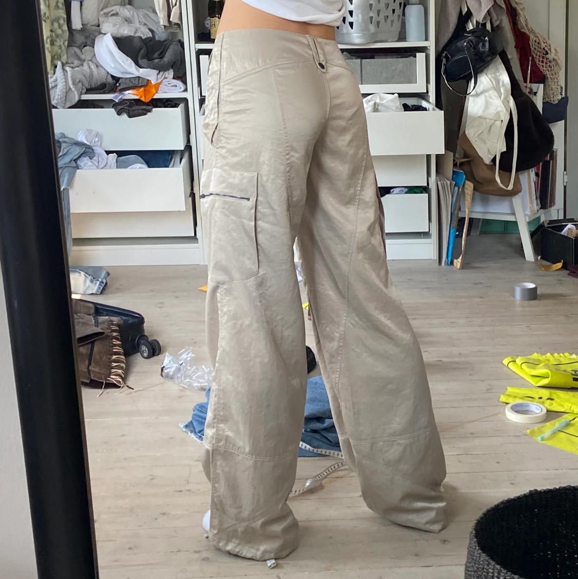 Lågmidjade byxor - 91