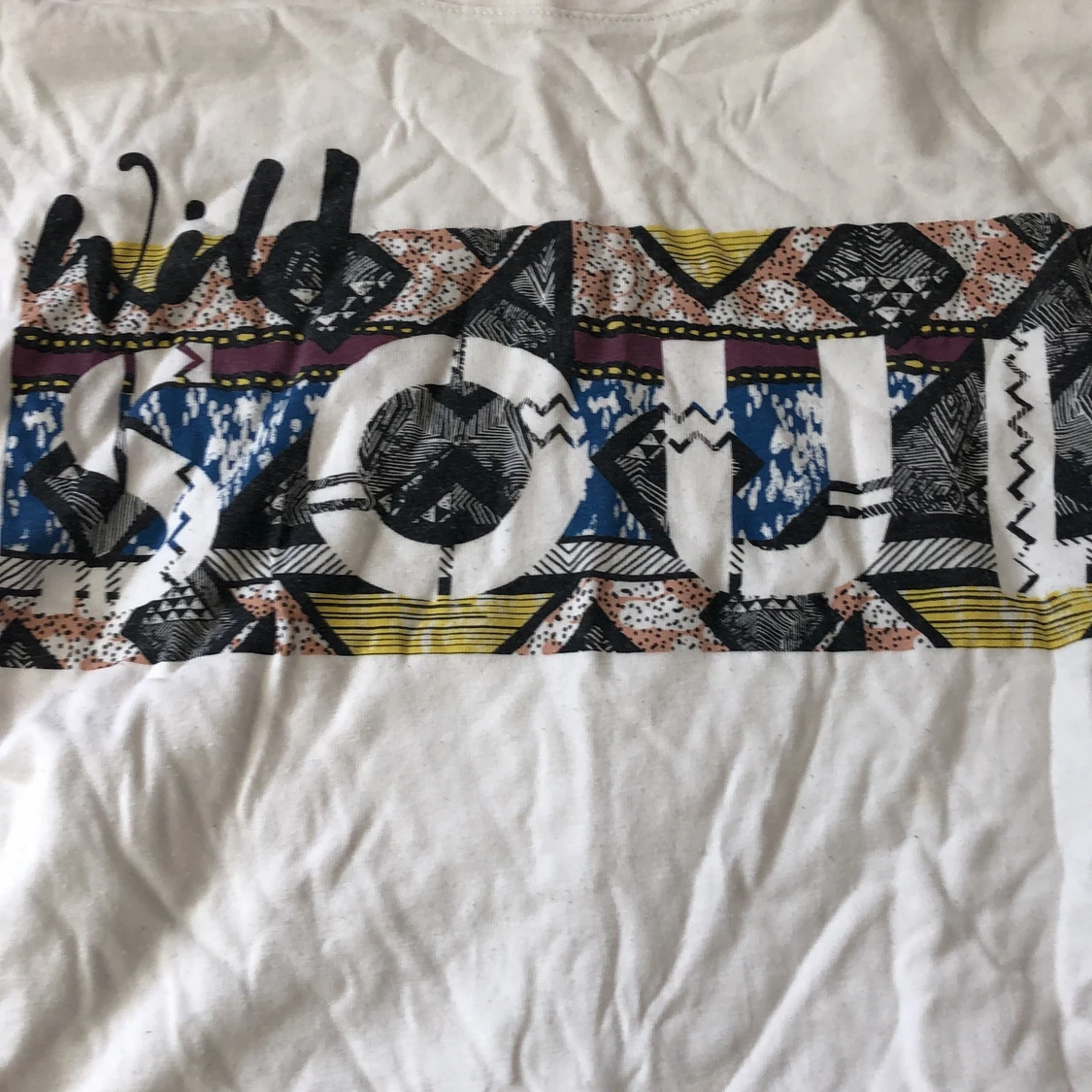 Fin tröja med tryck  - 90