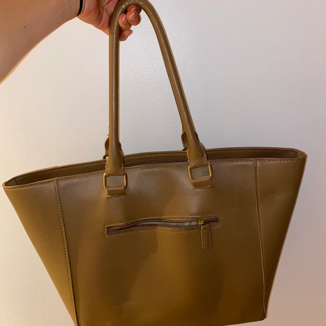 Beige handväska  - 90