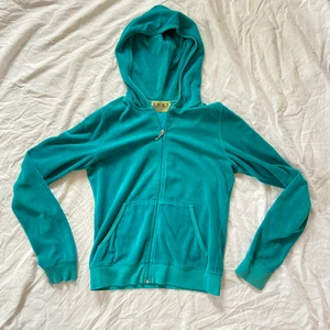Juice couture zip up - Turkos zip up från Juicy<3 Barnstorlek L så ca en S! Bra skick! 