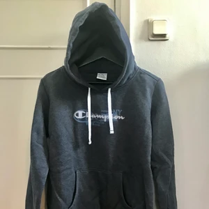 Champion hoodie  - Blå hoodie från Champion strl L men har suttit som en ”vanlig” hoodie på mig som är strl M  Jag samfraktar gärna!