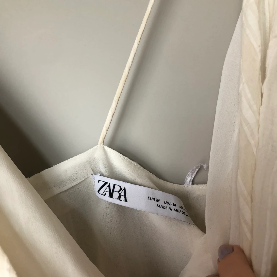 Ljusgul Zara klänning/blus - 91