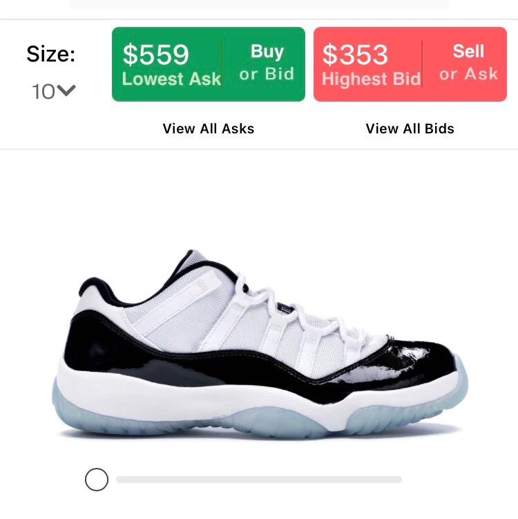 Jordan 11 low concord - 90