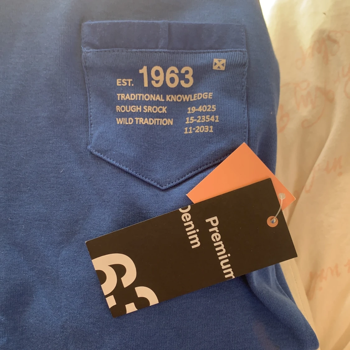 långärmad blå - 90