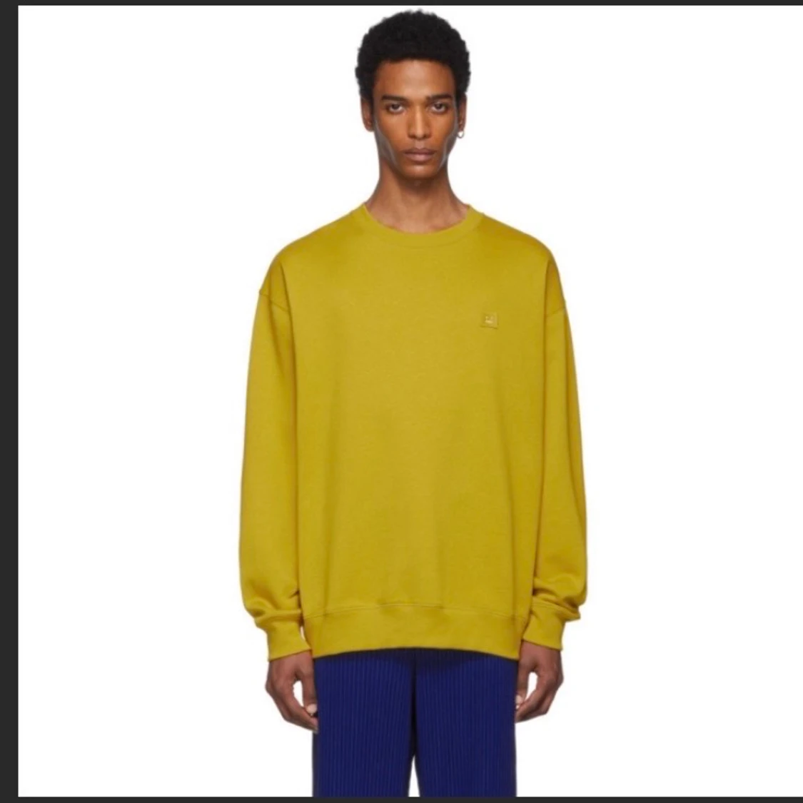 Acne face logo crewneck 