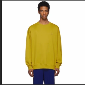 Acne face logo crewneck  - Nästintill oanvänd sweatshirt i tjockt material från acne studios. Nypris var strax över 2000kr och den är som ny! Finns inte längre att köpa. Skriv gärna för fler egna bilder (pris kan diskuteras)💗