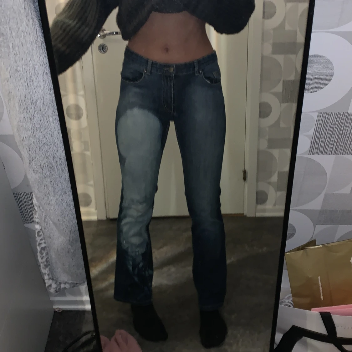 Lågmidjade jeans 