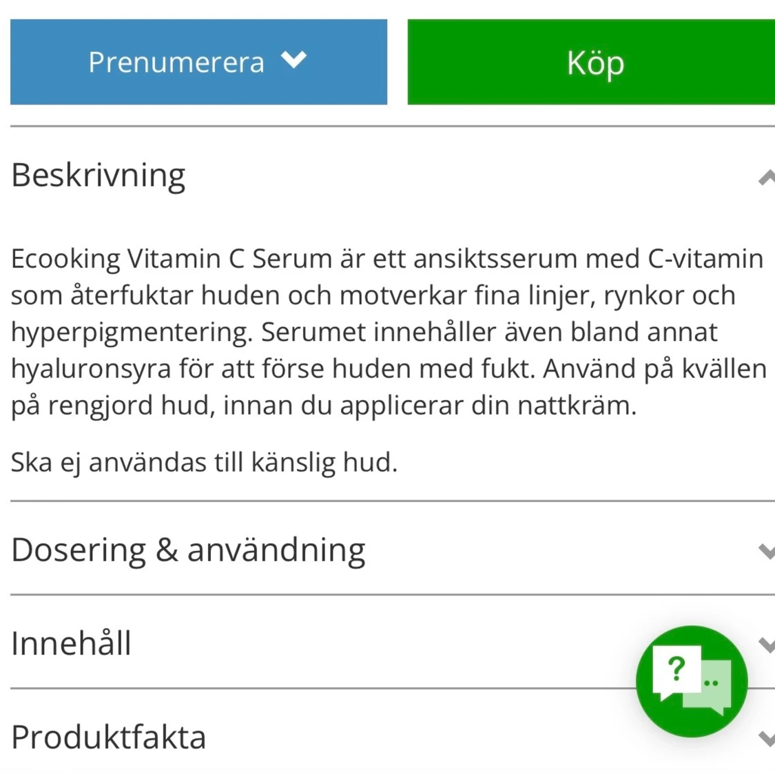 Ecooking Vitamin C serum - 91