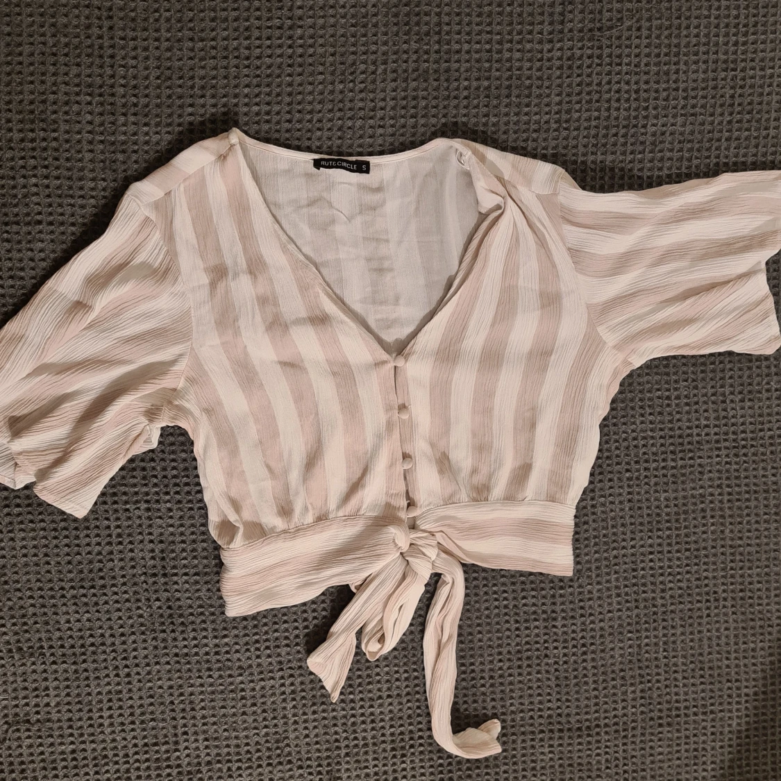 Randig blus, storlek S