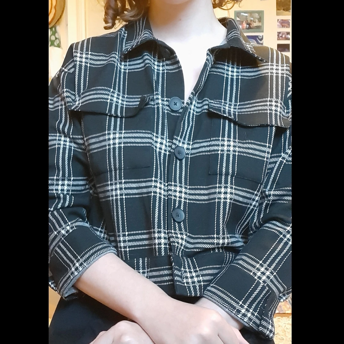 croppad ginatricot kofta