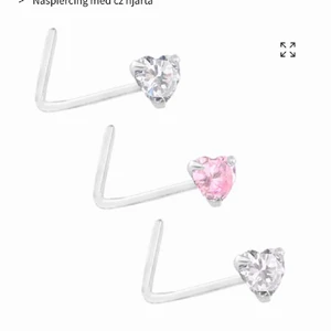 Piercing  - Näspiercing i form av ett hjärta endast testad🥰