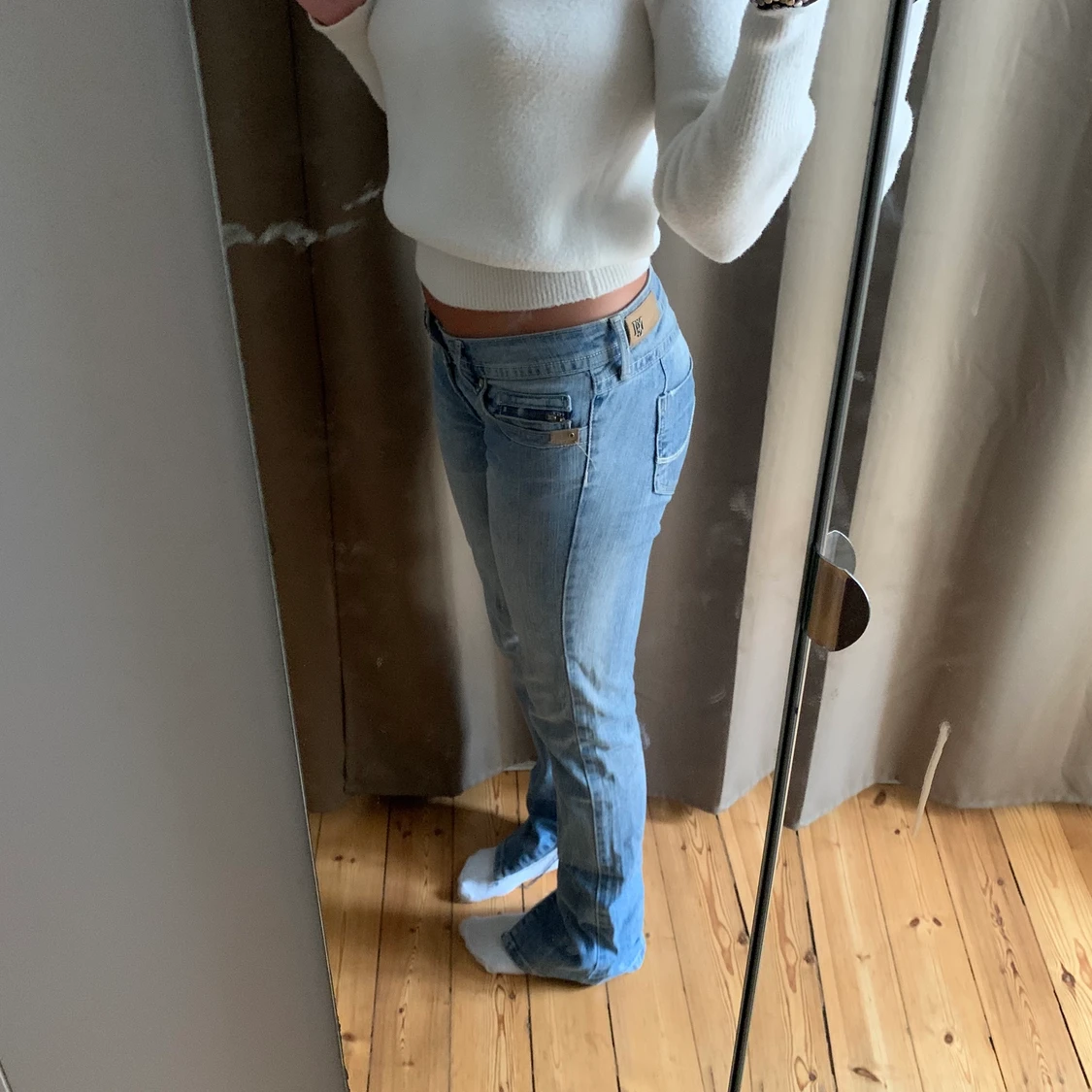 Lågmidjade jeans  - 91