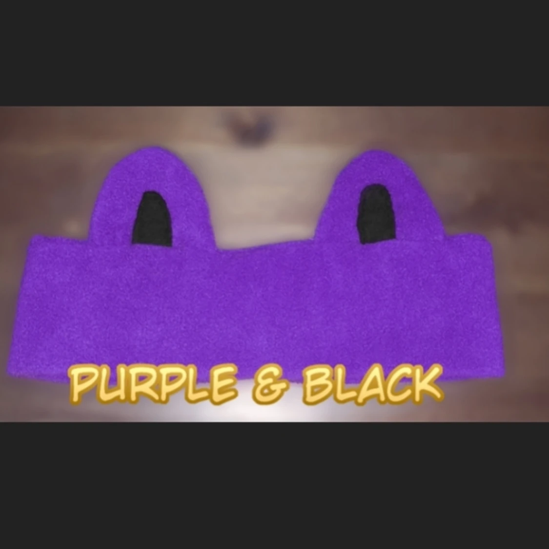 Pannband med öron - Handgjorda  - 91