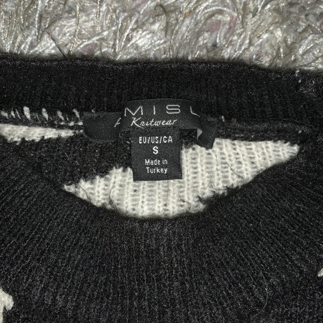 Stickad Zebra tröja - 91