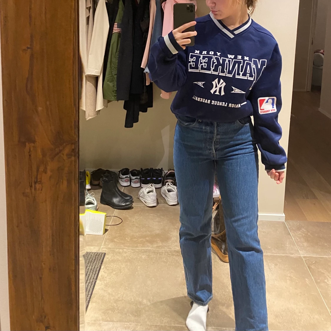 Vintage style baseball jersey💘