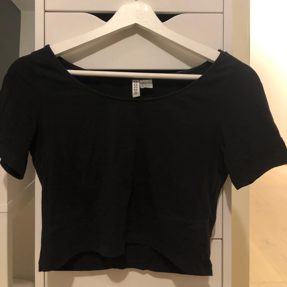 Croppad t-shirt - 90