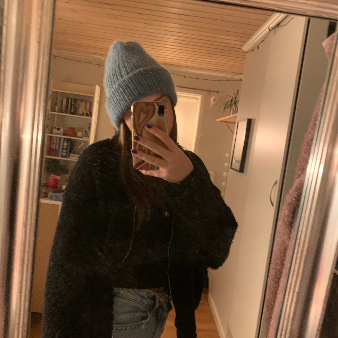 Teddy jacka i storlek M  - 91