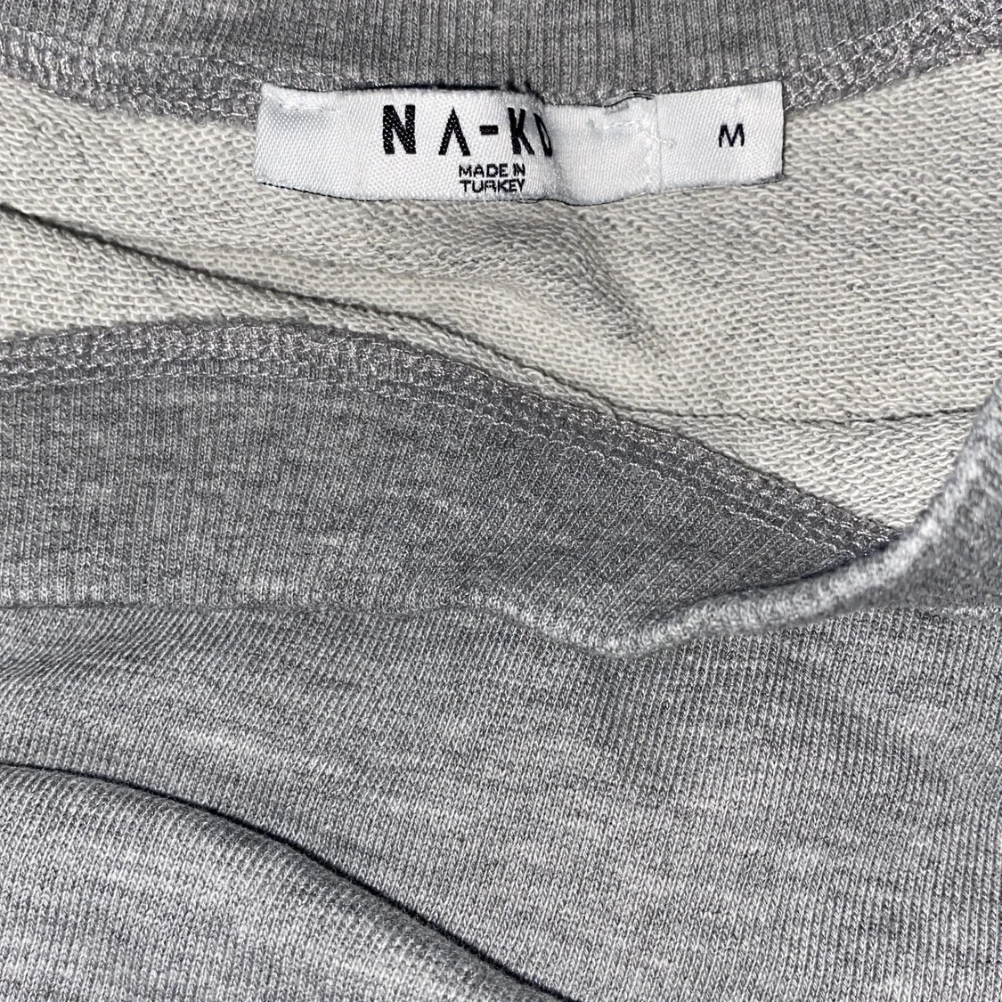 Na-kd grå sweatshirt strl M  - 91