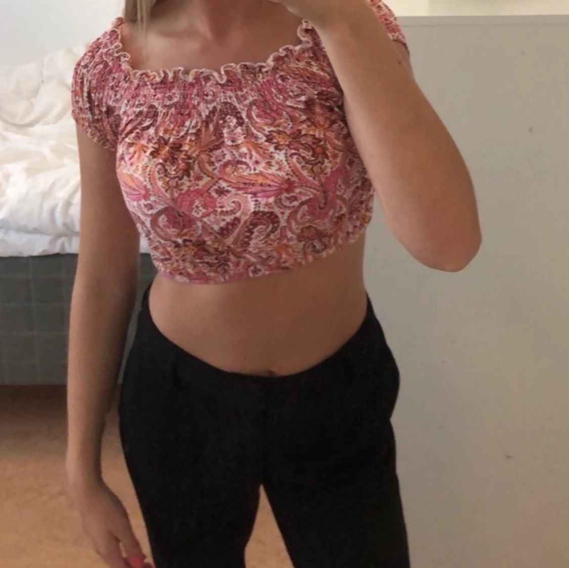 Bohemmönstrad topp i storlek xs  - 91