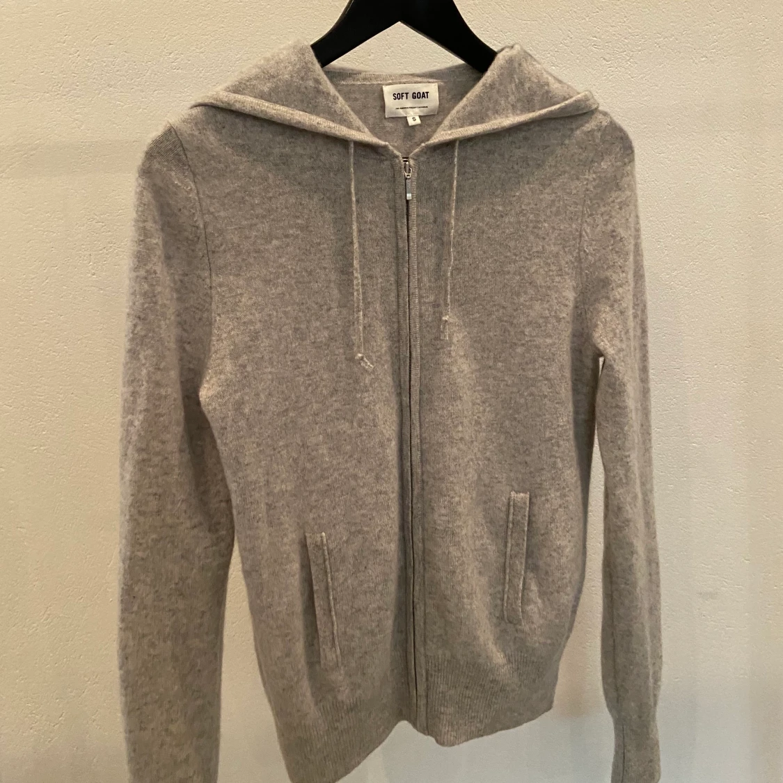 Soft goat zip hoodie - 90