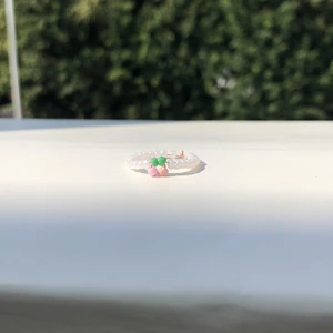 Körsbärs ring  - Ring gjord av tunn metal tråd. Ringen är gjord av mig. 10kr