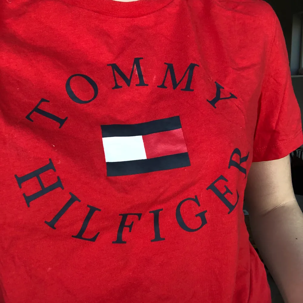 Skön t-shirt från Tommy Hilfiger. Använd endast fåtal gånger och är i bra skick. . T-shirts.