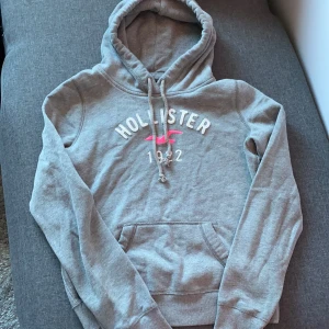 Hollister Hoodie strl M - Gott skick, köpt begagnat i nyskick men den har bara legat i garderoben, köptes för 180 kr. Rökfritt hem med hund, samfraktar gärna med mina andra plagg! :)