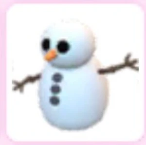 Snö gubbe - Säljer en unkommon snögubbe, från vinter eventet. Går inte att få tag i längre 