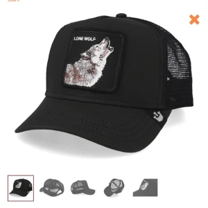 Goorin Bros keps  - Säljer nu min snygga svarta goorin bros keps med vargmotiv för att jag inte får någon användning av den! Knappt använd och i bra skick!💕 Storleken är reglerbar!💕 BUDGIVNING: Bud på 260 kr exklusive frakt!