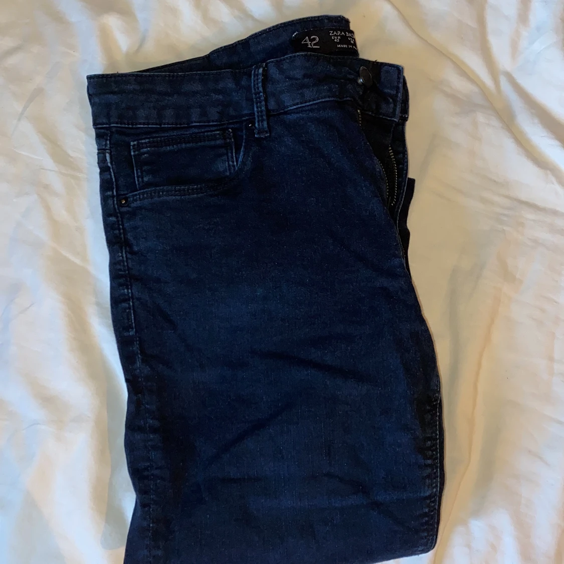 Svarta skinny/raka jeans, Zara