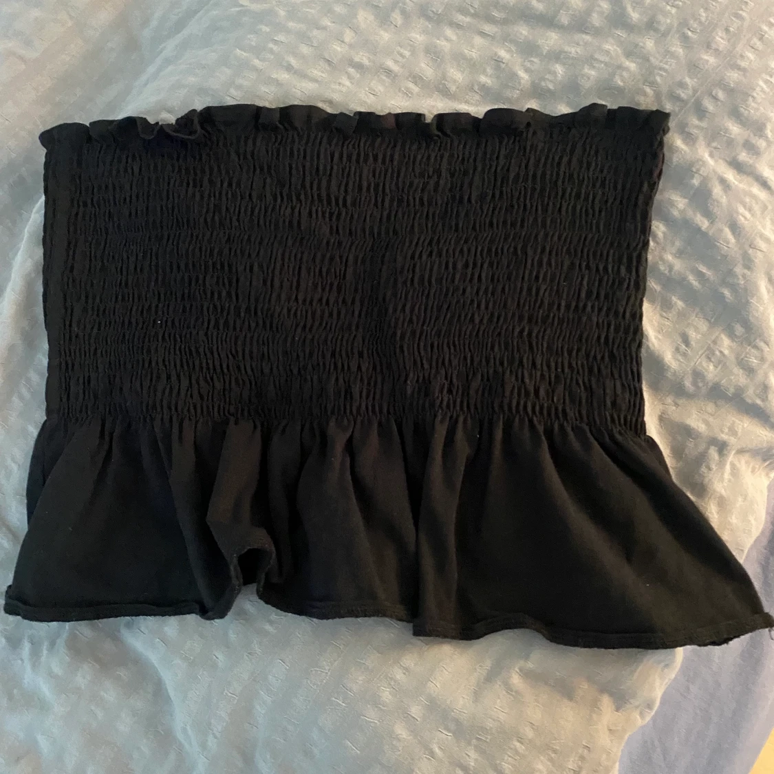 bandeau topp med volang  - 91