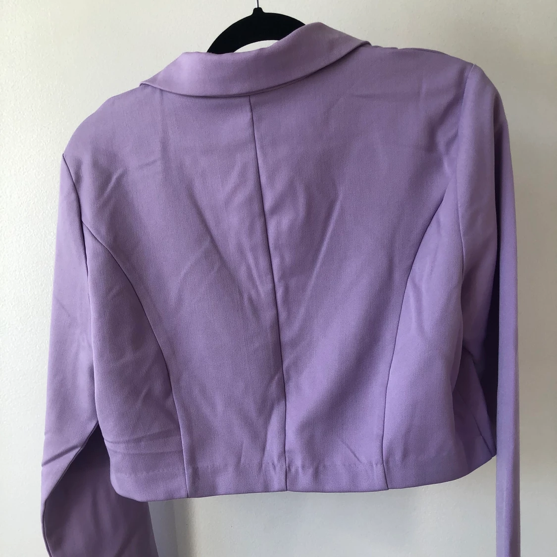 Lila kort blazer  - 90