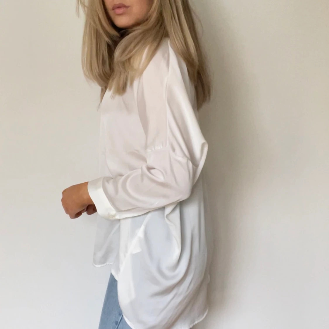 Chiquelle oversized skjorta  - 90