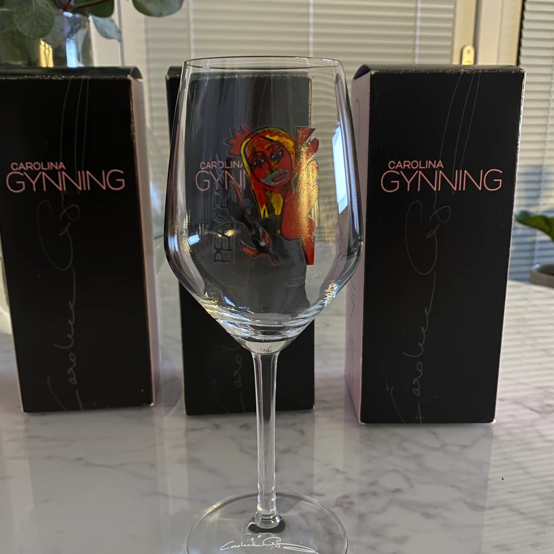 Carolina Gynning Rosé/Vitvinsglas