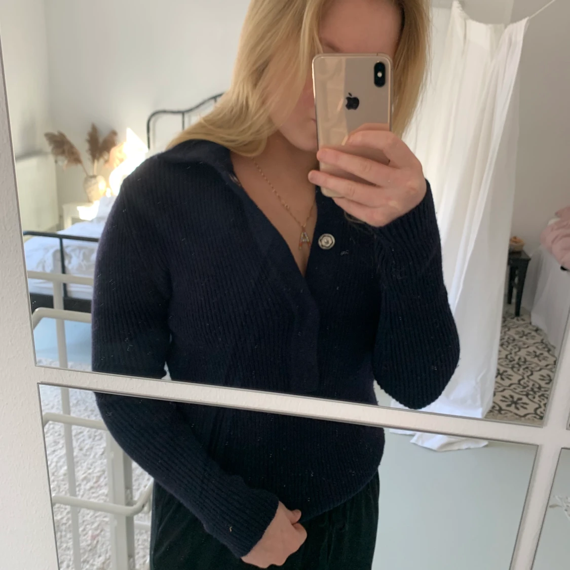 Tröja med krage - 90