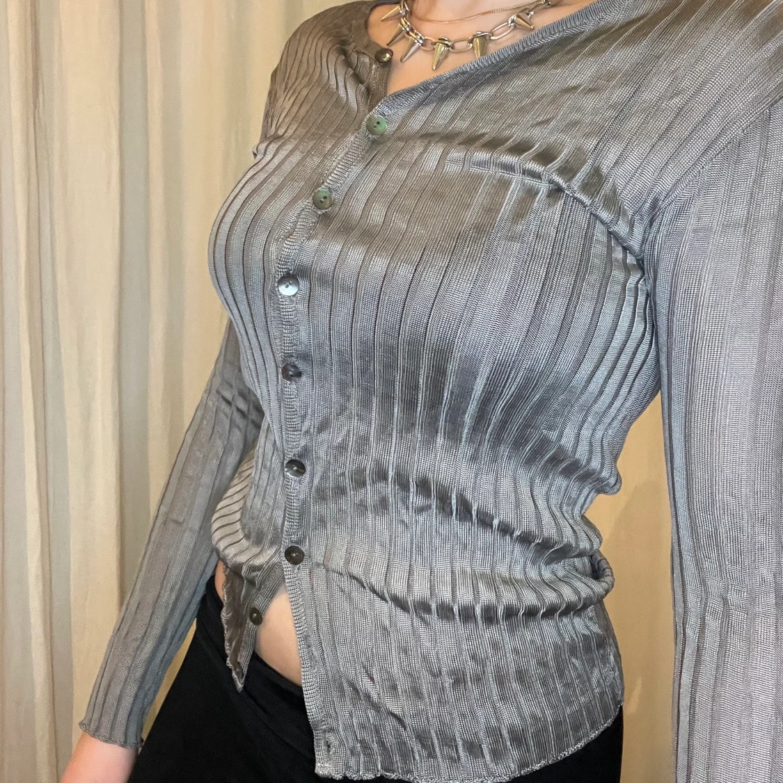 y2k futuristic skjorta - 91