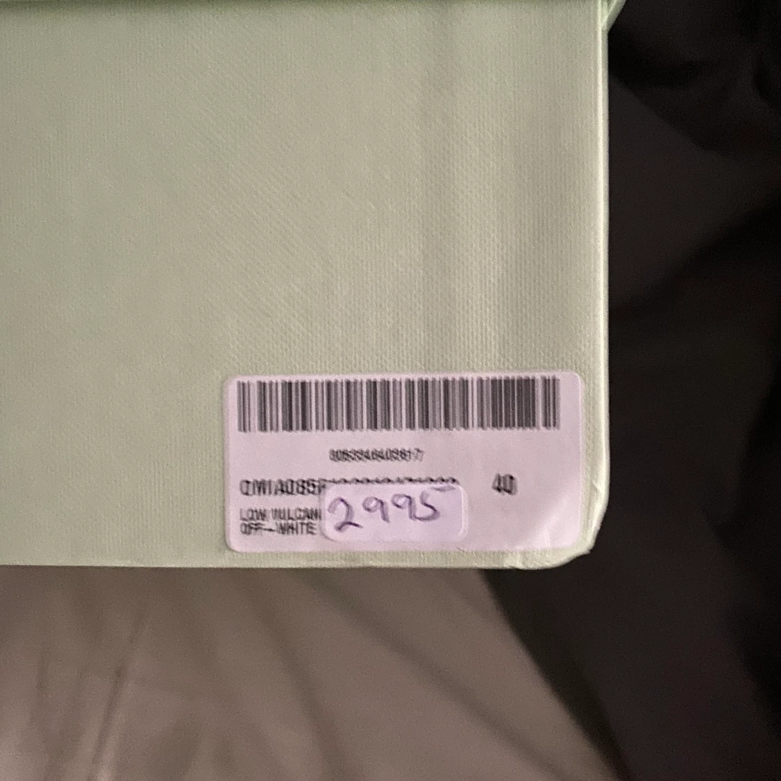 Off white vulc  - 90