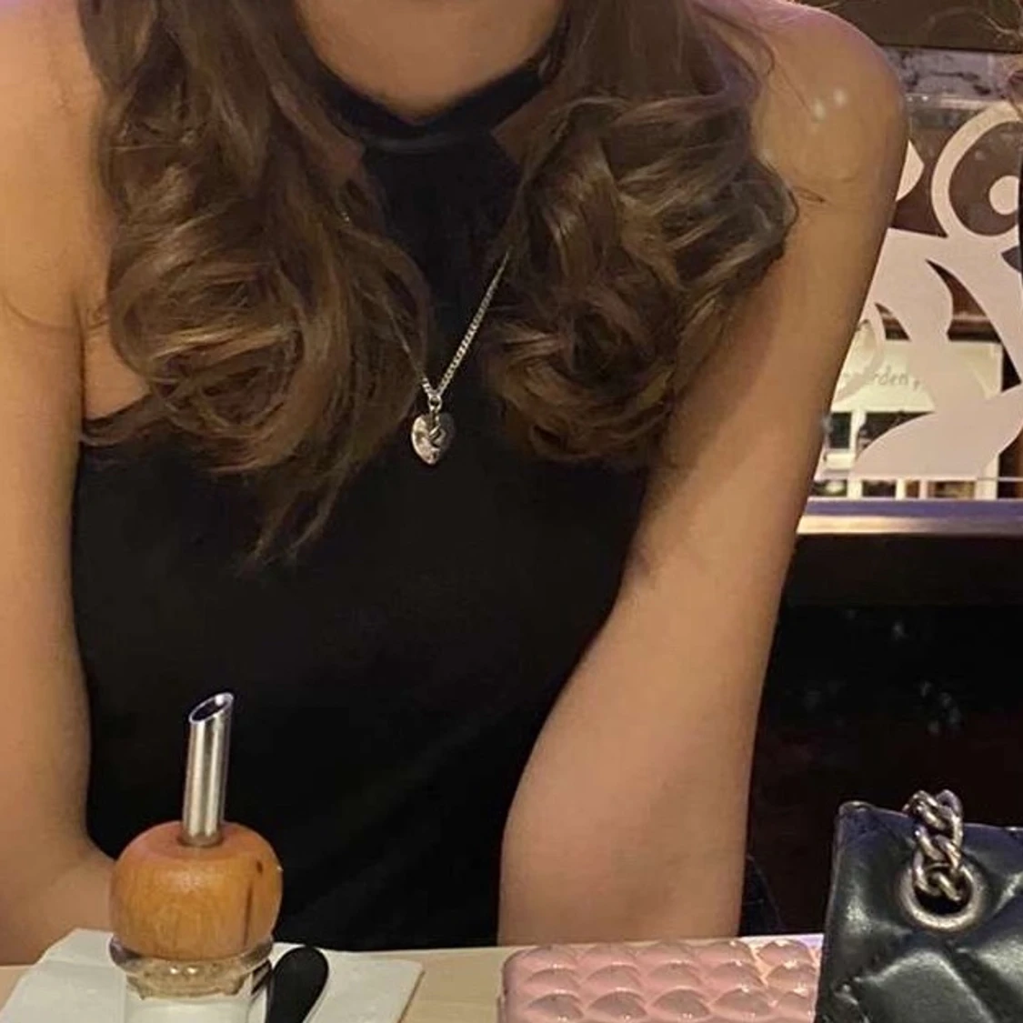 Marianulsdotter STITCHED HEART NECKLACE - 90