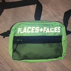 Places + faces bag - axelsremsväska - Limegrön axelremsväska från places + faces. Köpt från plugmeplease för några år sen. Använd sparsam 9/10 i cond.