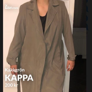 Grön kappa  - Jacka 