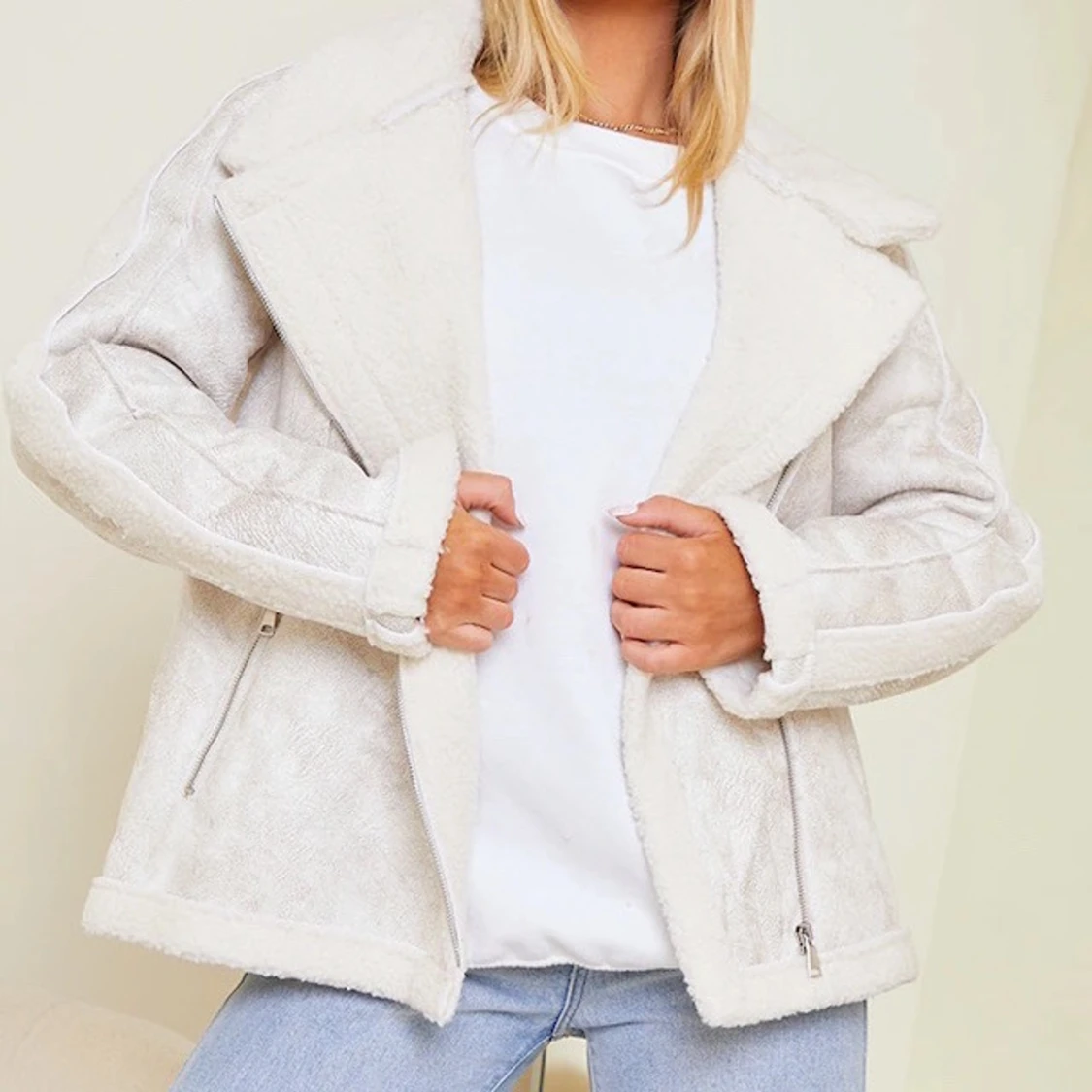 Mockajacka med teddy fur