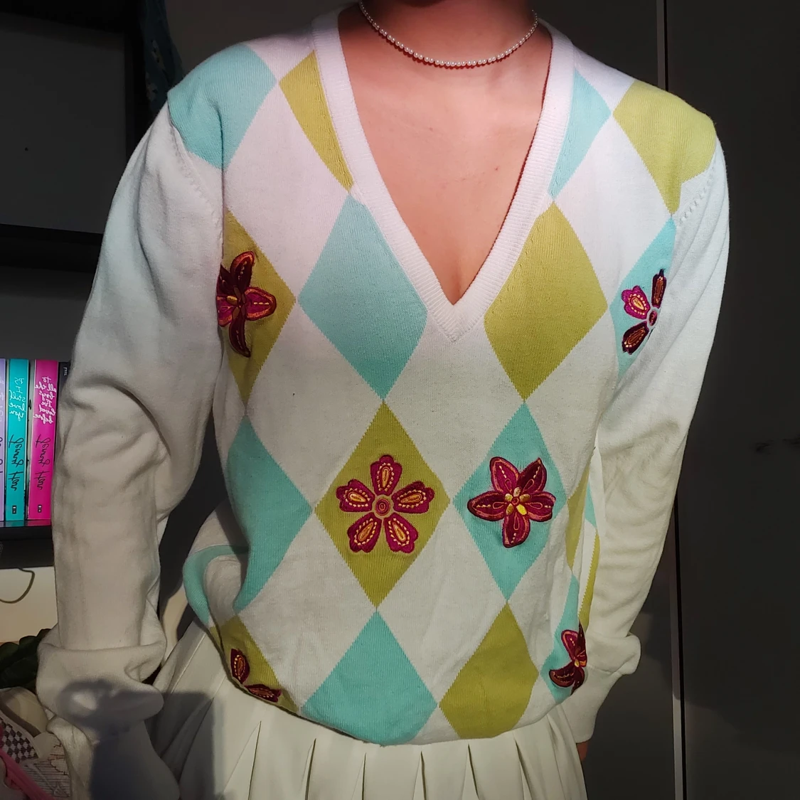 Disney Argyle Sweater - 90