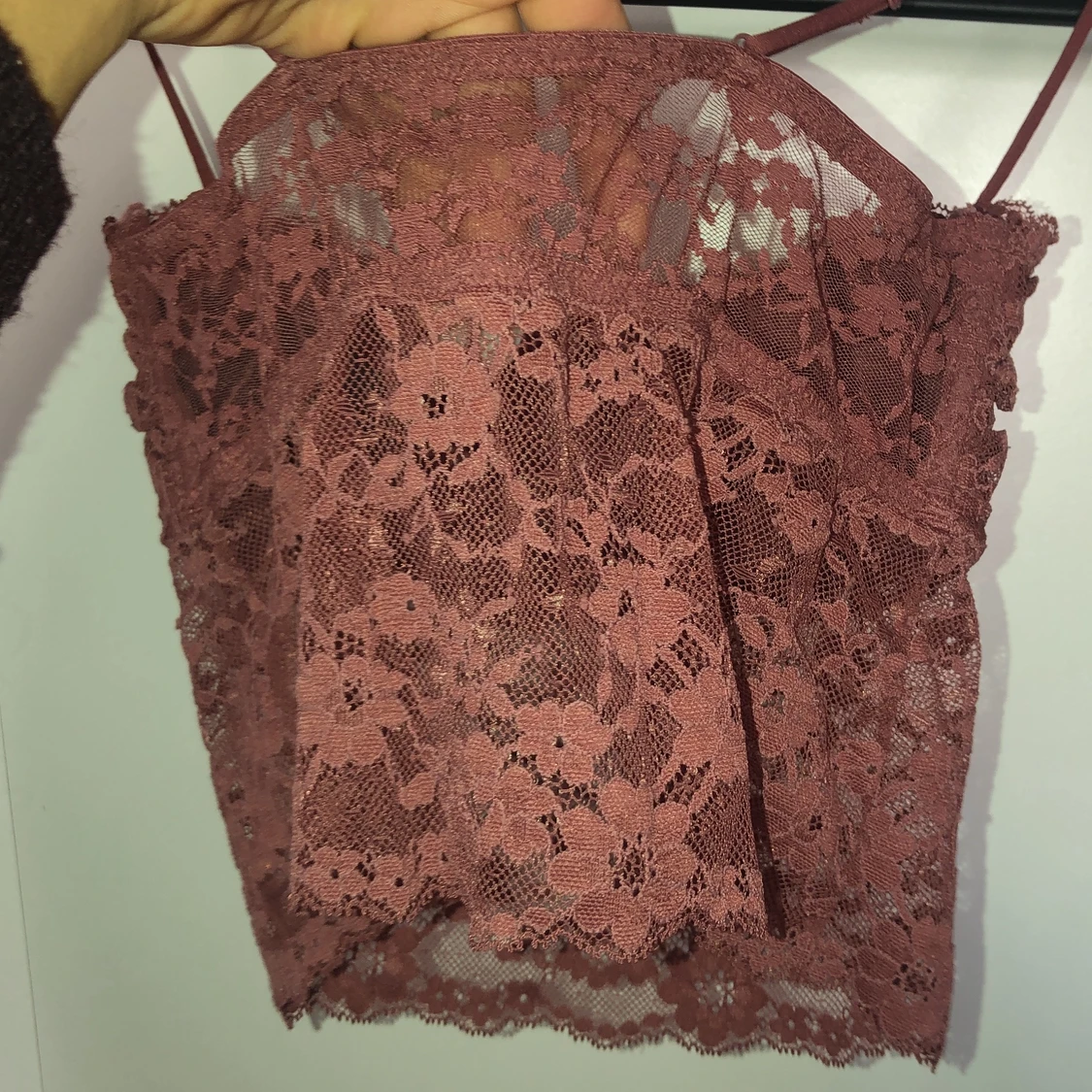 Spets linne från hm  - 91