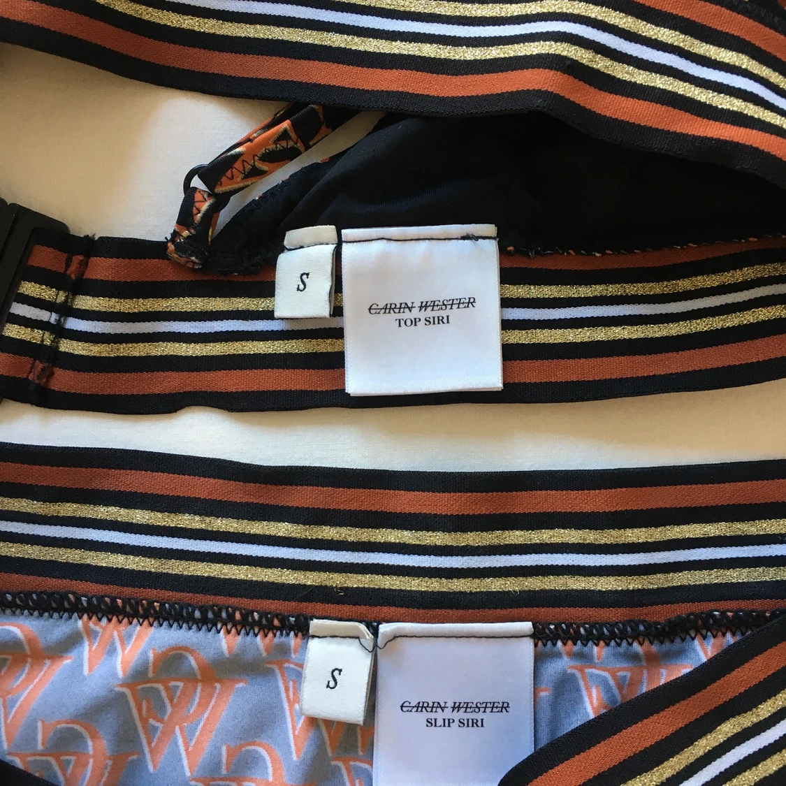 Högmidjad Bikini Carin Wester - 90