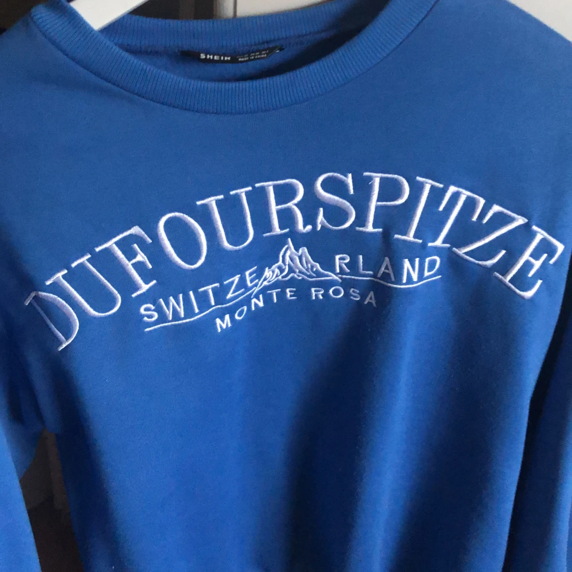 Blå sweatshirt  - 90