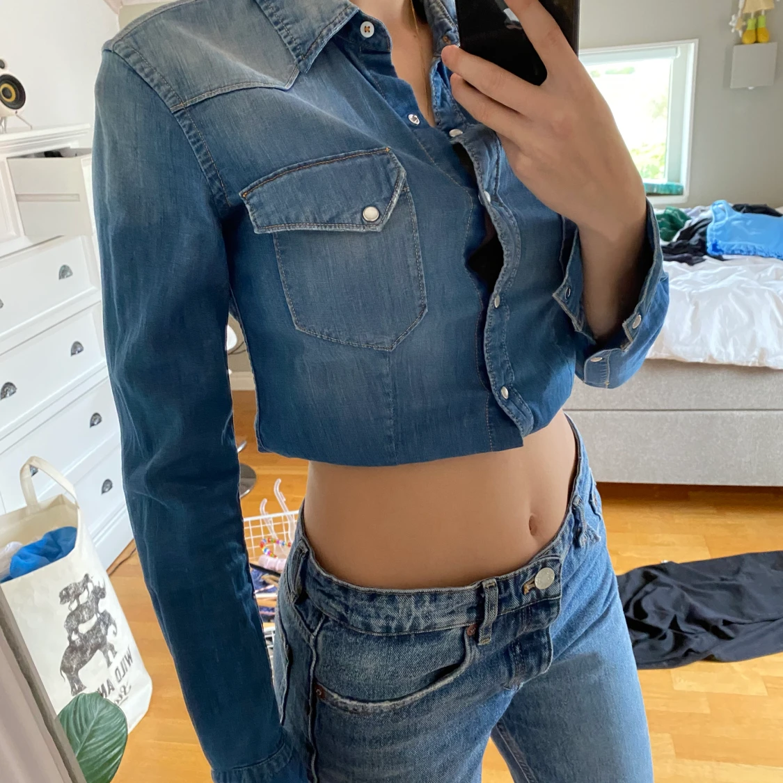 Jeans skjorta 