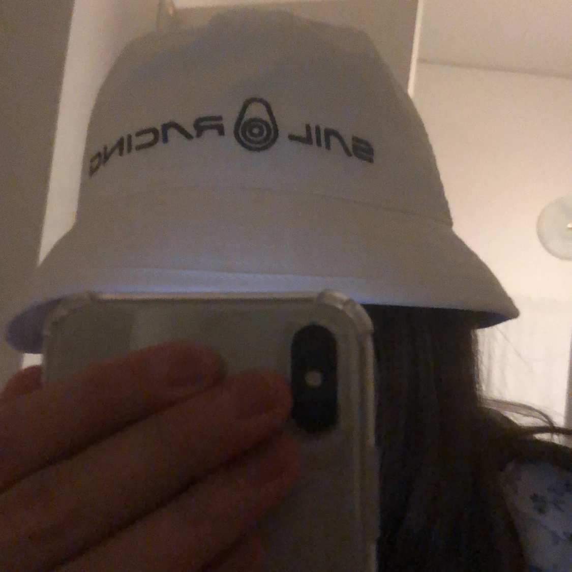 Hatt vit märke - 90