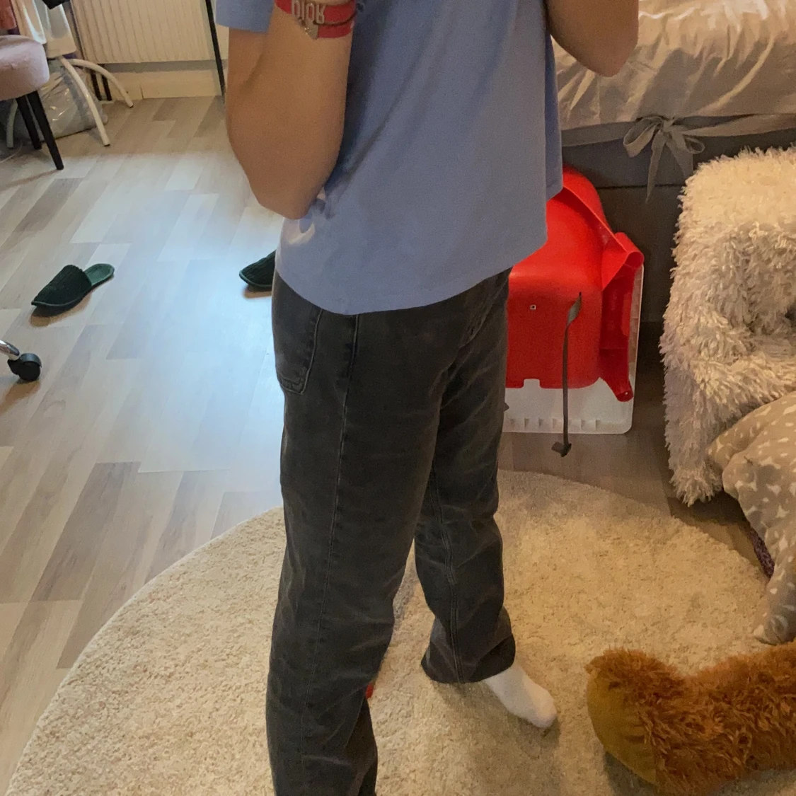 Lågmidjade jeans i stl 34-36👩🏻‍🎤 - 91